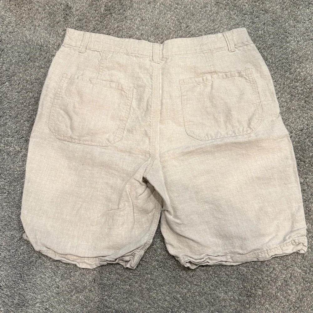 Old Navy | Light Linen Flat Front Shorts